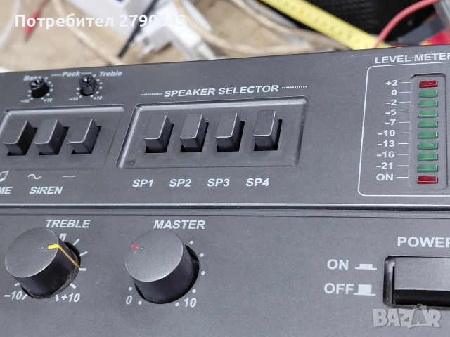 усилвател , снимка 3 - Ресийвъри, усилватели, смесителни пултове - 54048230