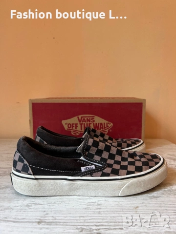 VANS оригинални гуменки размер 38.5 стелка в сантиметри 24.5 🤎🖤, снимка 4 - Кецове - 54730604