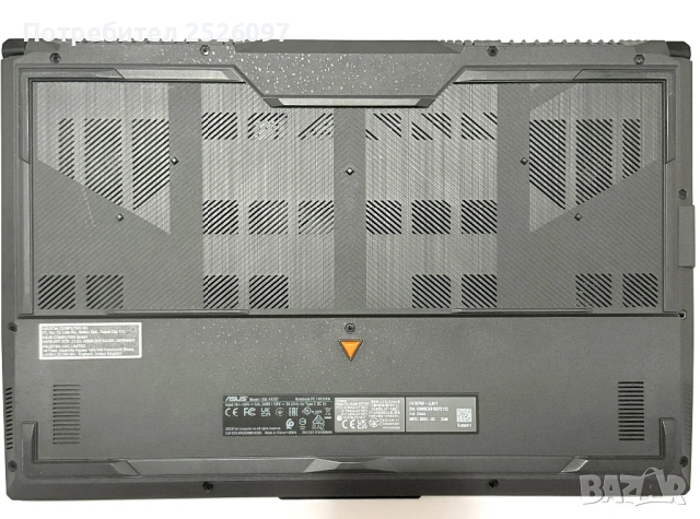 ASUS TUF A17/240Hz 2.5k 17.3”/Ryzen 7 7735HS/RTX 4060/32GB 4800MHz/1TB, снимка 11 - Лаптопи за игри - 53957958