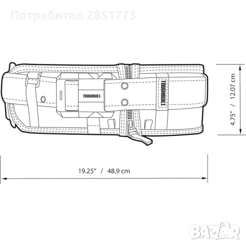 Колан за инструменти, снимка 2 - Други инструменти - 55096944