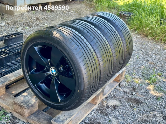 4бр.Алуминиеви джанти 17цола 5x120+НОВИ ГУМИ DOT4924 за BMW E60/E63/E65, снимка 8 - Гуми и джанти - 54933618