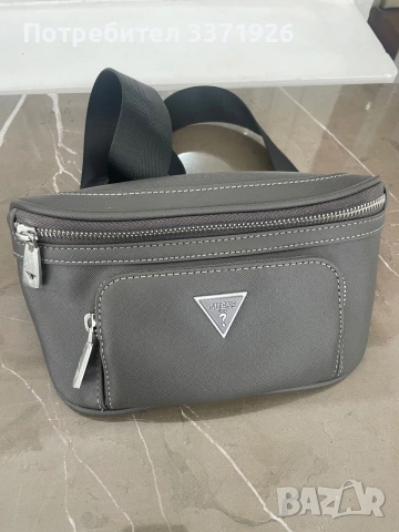 Мъжка кожена чанта Guess , снимка 2 - Чанти - 55012338