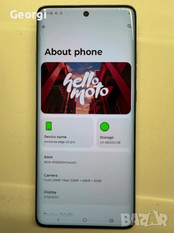 Motorola edge 60 pro, снимка 2 - Motorola - 54931849
