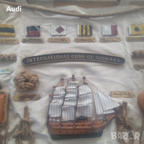 Декоративно пано "Морски възли" - красив и стилен подарък за мъж. Подходящ подарък за всеки дом , снимка 8 - Пана - 55238779