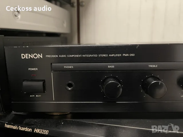🎵 Denon PMA-260 – интегриран стерео усилвател, снимка 3 - Ресийвъри, усилватели, смесителни пултове - 55594798