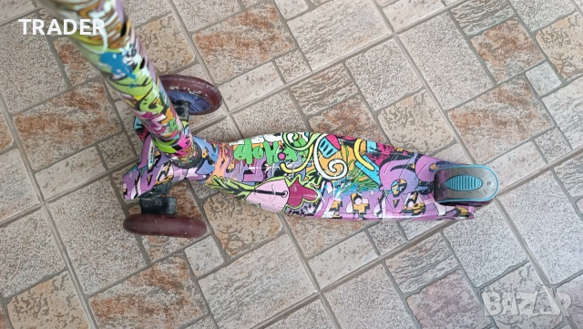 детска тротинетка Scooter светещи колела, снимка 16 - Скутери и тротинетки - 40317939