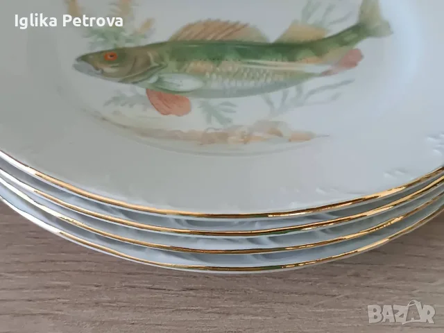 Чинии с декор риби, снимка 8 - Колекции - 55381879