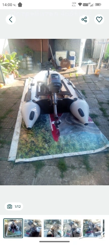 надуваема лодка, снимка 2 - Воден транспорт - 54185777