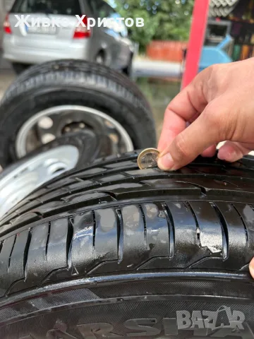 Продавам 4 броя летни гуми Marshal MH15 с размер 195/60 R15 88H., снимка 3 - Гуми и джанти - 55299433