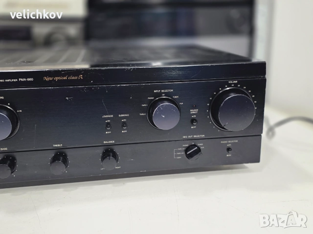 🚀🔥🇯🇵 ИНЖЕНЕРНО ВЕЛИЧИЕ! Продавам Легендарен Усилвател Denon PMA-860 – New Optical Class A Highen, снимка 5 - Ресийвъри, усилватели, смесителни пултове - 55006244