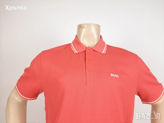 Hugo Boss Paddy Pro - Оригинална мъжка тениска с яка р-р XL, снимка 4 - Тениски - 54151765