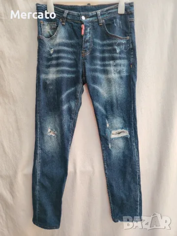 оригинални мъжки дънки DSQUARED2 /по етикет 46, снимка 2 - Дънки - 55556898
