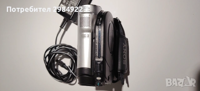 Видео камера SONY DCR DVD110e комплект, снимка 7 - Камери - 55162074
