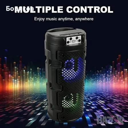 Преносима безжична Bluetooth парти тонколона, снимка 5 - Bluetooth тонколони - 55503181