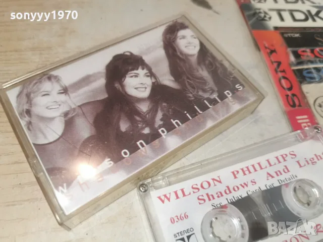 WILSON PHILLIPS 1992 UNISON TAPE 1008261900H2E7R, снимка 9 - Аудио касети - 55617750