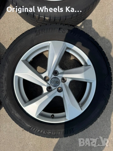 Оригинални джанти с гуми за Audi / Ауди Q3 18" 5x112, снимка 2 - Гуми и джанти - 54973472