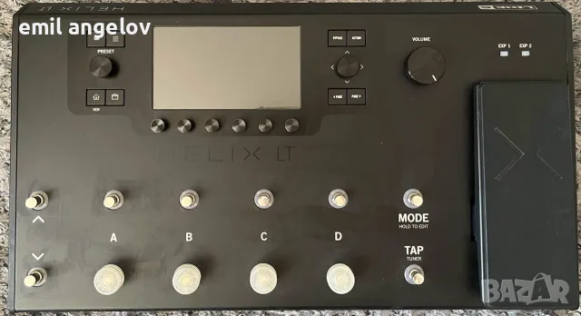 line6 Helix LT процесор