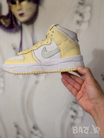 лимитирани маратонки Nike Dunk High Up "Citron Tint" номер 38 , снимка 2 - Маратонки - 55039084