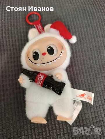 Плюшена играчка Лабубу Кока кола