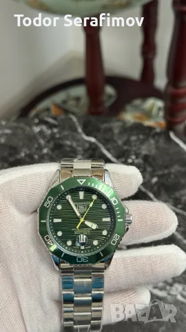Мъжки часовник TAG Heuer Aquaracer
Professional 300 нов, зелен циферблат, снимка 5 - Мъжки - 55410836