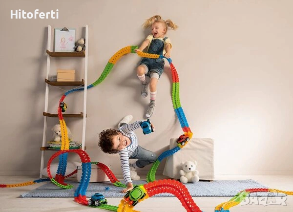 Гъвкави и модулни релси Smoby FleXtreme 1.72 m