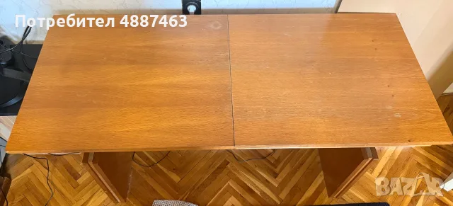 Дървена масивна маса - ЗА ПОДАРЯВАНЕ, снимка 2 - Маси - 55307581