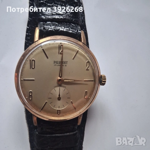 продавам изключително запазен швейцарски винтидж часовник 