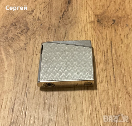 Японска запалка Maruman Halley VS DL-15 silver plated, снимка 3 - Запалки - 54750673