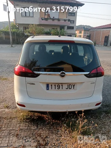 Opel Zafira 2000кубика 130коня, снимка 4 - Автомобили и джипове - 55584843