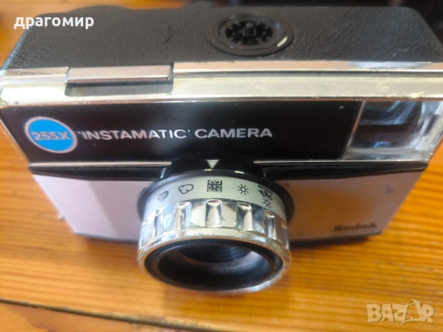 стар фотоапарат Kodak INSTAMATIC CAMERA 255X, снимка 6 - Фотоапарати - 54762065