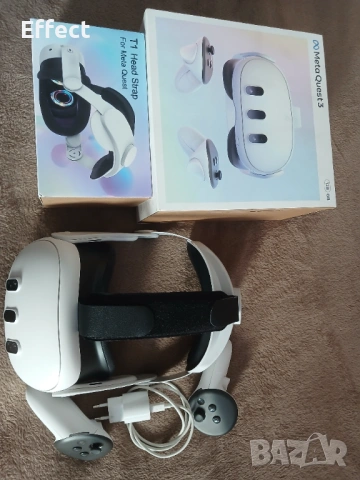 Meta Quest 3 VR очила 128GB – в перфектно състояние.