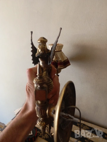 Чифт барокови аплици за стена , снимка 10 - Лампи за стена - 54201929