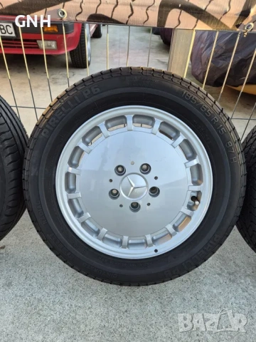 Джанти Lemmerz 15 цола 5х112 , 6j , et49 , 185/65/15 Mercedes 190 W201, снимка 4 - Гуми и джанти - 54459190