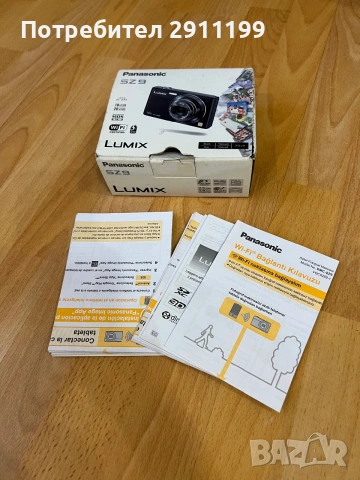 Фотоапарат Panasonic 16.1 Mp с подаръци, снимка 12 - Фотоапарати - 55108618