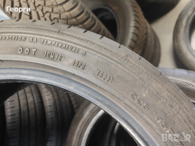 2бр. летни гуми 225/45/17 Goodyear, снимка 4 - Гуми и джанти - 54716992
