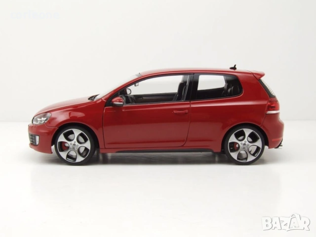 Volkswagen Golf 6 GTI 2009 - мащаб 1:18 на Norev моделът е нов в кутия VW, снимка 3 - Колекции - 54855257
