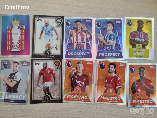 Topps Premier League 2026 - стикери / Висша лига на Англия 2026 стикери, снимка 2 - Колекции - 54488149