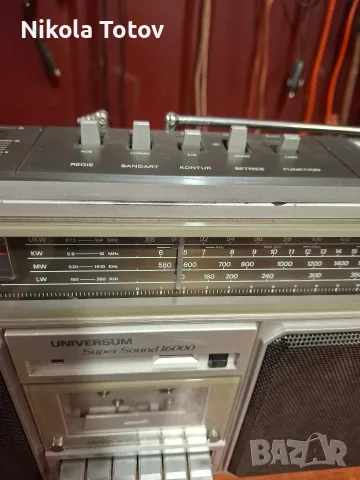Продава се касетофон Univesum Super Sound 1600., снимка 2 - Радиокасетофони, транзистори - 55388807