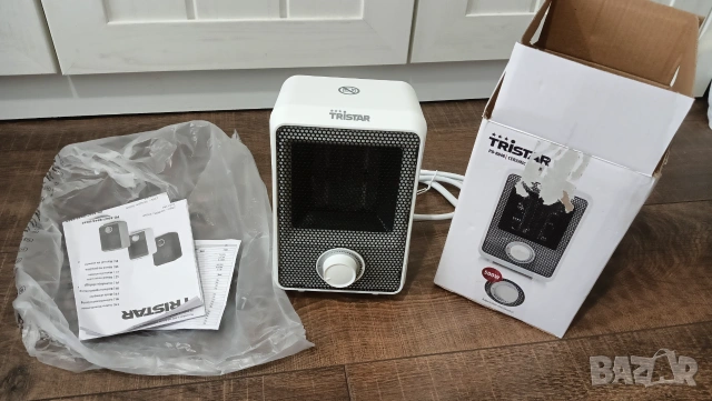 Мини вентилаторна печка - духалка 500W, с регулиране, снимка 2 - Отоплителни печки - 55215825