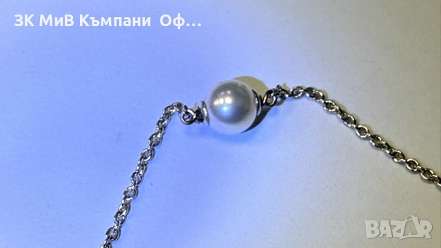 Сребърно колие Pandora, снимка 7 - Колиета, медальони, синджири - 55275138