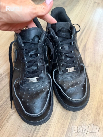 Оригинални кожени кецове Nike Air Force 1 High '07 ! 44 н, снимка 5 - Кецове - 54754911