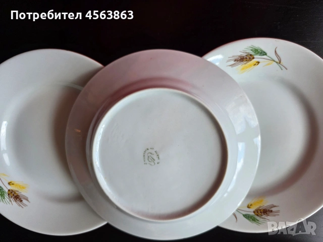 Десертни чинии, снимка 2 - Чинии - 54480963
