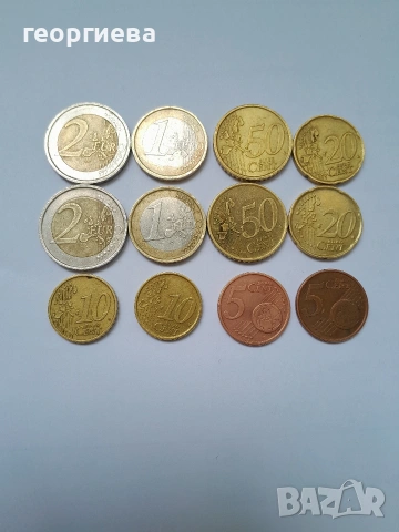 интересни евро монети Италия 2002