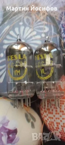 радиолампи ecc82 tesla