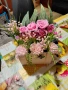 Подаръчна чантичка със ароматни сапунени рози , снимка 2