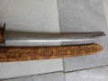 Сабя със ръчна дърворезба и уникална ножница. Уникат., снимка 4