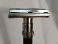 Ретро Самобръсначка Gillette Super Adjuatable "Black Beautu" 1975+5ножчета, снимка 8