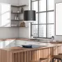 Висящ островен абсорбатор CIARRA Smart Island, 4 нива на мощност, 41 см, Wi-Fi, 550 m³/h, Черен, снимка 8