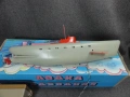 СТАРА РЕТРО СОЦ ЕЛЕКТРОМЕХАНИЧНА ИГРАЧКА ПОДВОДНИЦА, снимка 3