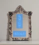Огромно огледало от  порцелан., снимка 2